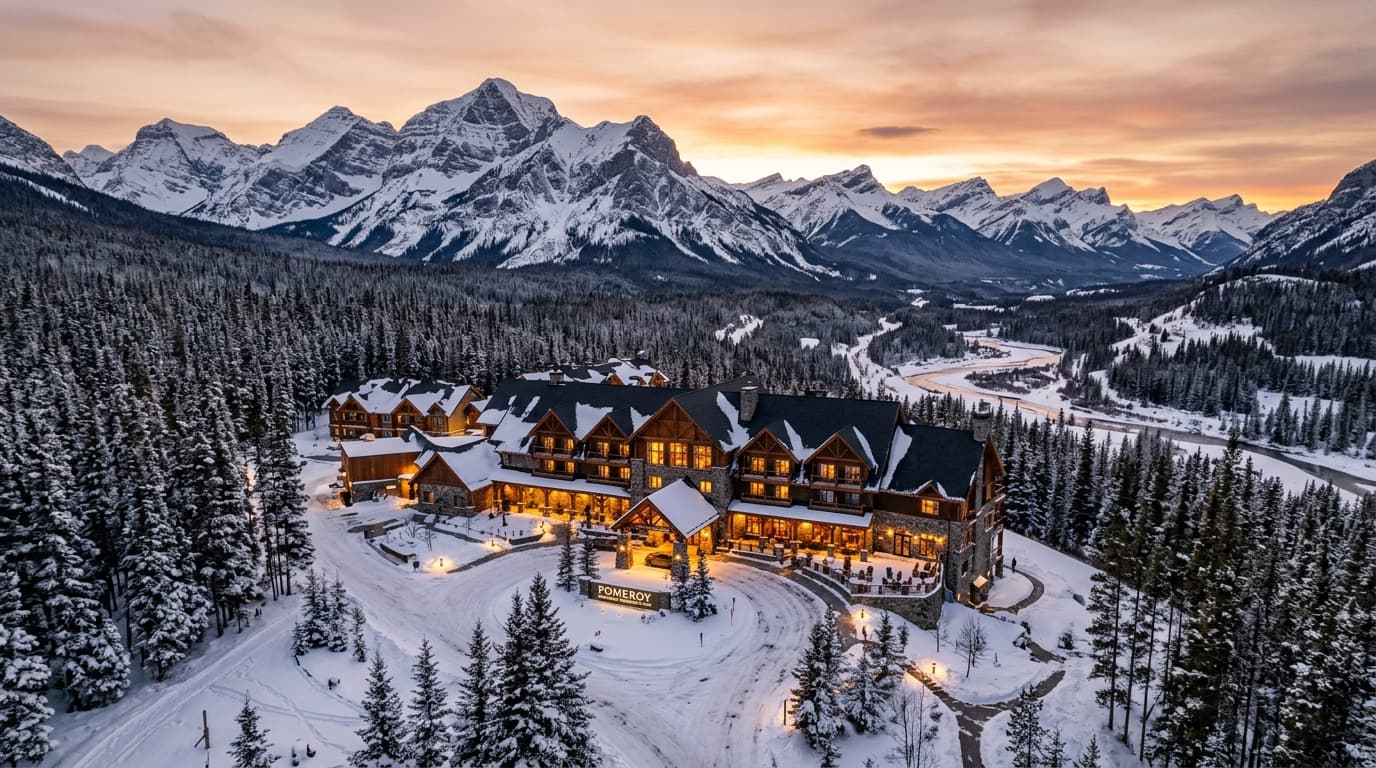Pomeroy Kananaskis Mountain Lodge in the Canadian Rockies