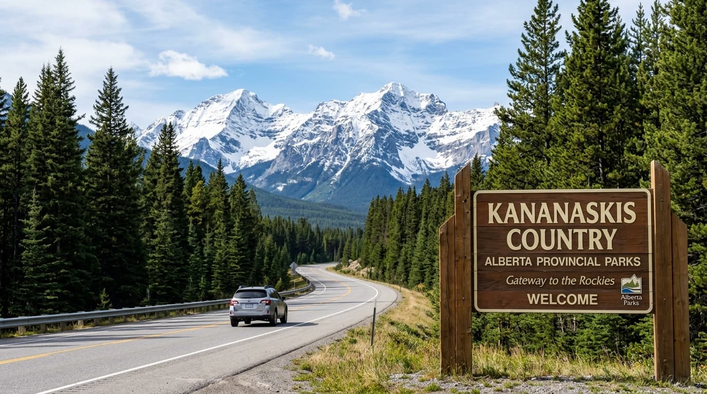 You start your drive and the mountains take over.